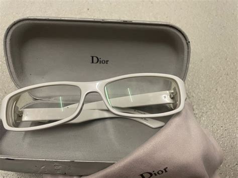 dior brille weiss|DIOR.